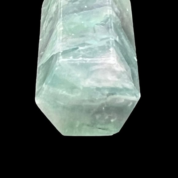 Snowflake Fluorite Tower Quartz Pointed Natural Mineral Rock Specimen Tower - Picture 3 of 9